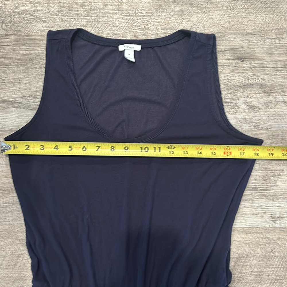 Daily Ritual Navy Blue Romper - Picture 3 of 6